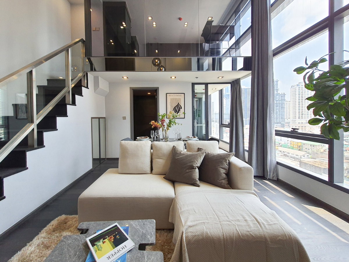 รูป ให้เช่า Conner ราชเทวี 1Bed Loft 50ตรม คอนโดใกล้ BTS ราชเทวี MBK สยามพารากอน เซ็นทรัลเวิลด์ - รูปที่ 1/21