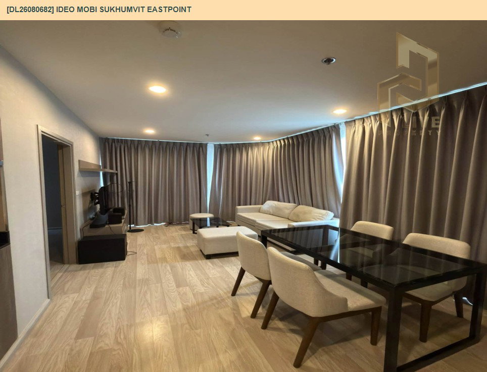 รูป DL26080682 ให้เช่าคอนโด ไอดีโอ โมบิ สุขุมวิท อีสต์พอยท์ (IDEO Mobi Sukhumvit Eastpoint) ใกล้ BTS บางนา พร้อมเข้าอยู่ โทรด่วน 0638692663 LineID @952jdxxk - รูปที่ 6/11