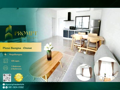 Houses for rent Anya Thani Industrial Estate (Gemopolis) : OP02193 - Pleno Bangna - Onnut : MegaBangna