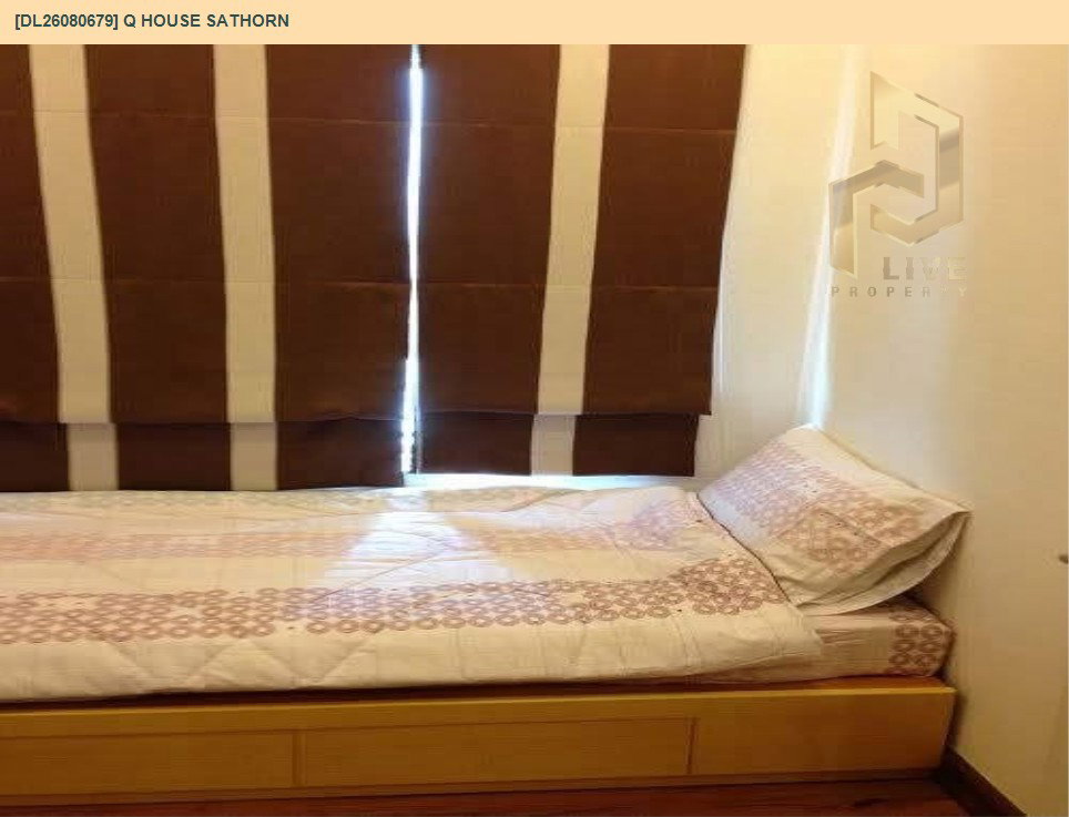 รูป DL26080679 ให้เช่าคอนโด คิว เฮ้าส์ คอนโด สาทร (Q House Sathorn) ใกล้ BTS กรุงธนบุรี พร้อมเข้าอยู่ โทรด่วน 0614453194 LineID @952jdxxk - รูปที่ 11/12
