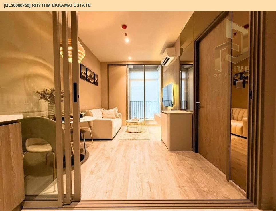 รูป DL26080750 ให้เช่าคอนโด ริธึ่ม เอกมัย เอสเตท (RHYTHM EKKAMAI ESTATE) ใกล้ BTS เอกมัย พร้อมเข้าอยู่ โทรด่วน 0653619502 LineID @952jdxxk - รูปที่ 12/15
