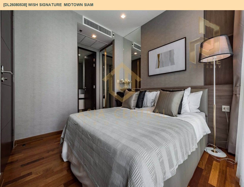 รูป DL26080538 ให้เช่าคอนโด วิช ซิกเนเจอร์ มิดทาวน์ สยาม (Wish Signature  Midtown Siam) ใกล้ BTS ราชเทวี พร้อมเข้าอยู่ โทรด่วน 0638692663 LineID @952jdxxk - รูปที่ 12/16