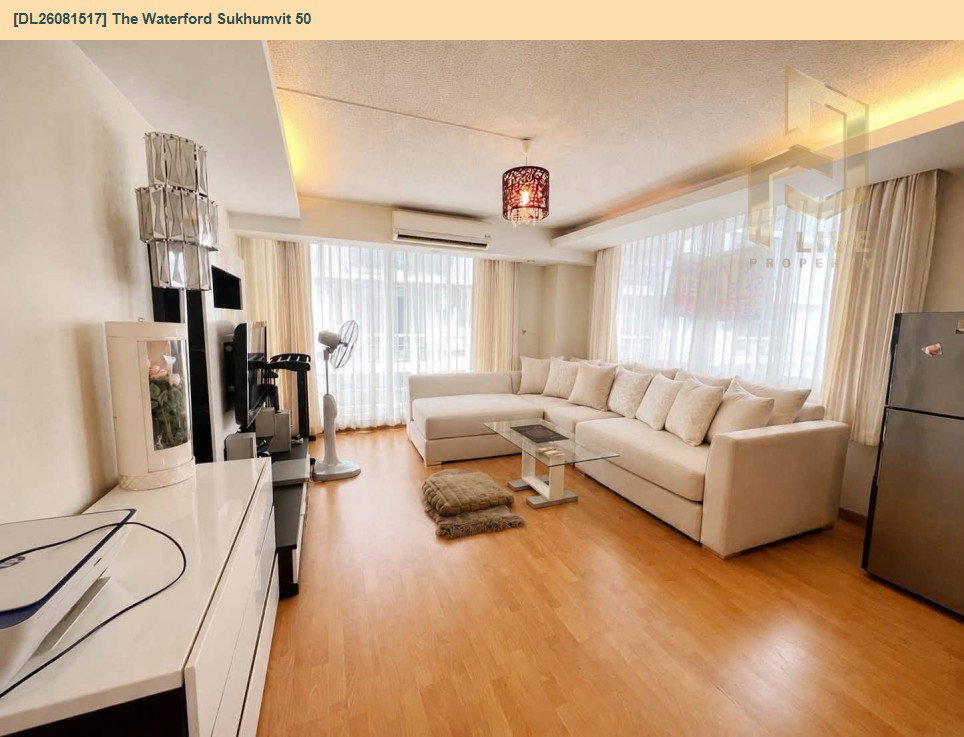 รูป DL26081517 ขายคอนโด เดอะ วอเตอร์ฟอร์ด สุขุมวิท 50 (The Waterford Sukhumvit 50) ใกล้ BTS อ่อนนุช พร้อมเข้าอยู่ โทรด่วน 0614453194 LineID @952jdxxk - รูปที่ 2/13