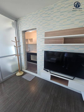 Condo for rent, D Condo Kanjanavanich, Building E, 8th floor, 30 sq.m., North facing. Available from October 1st. Rent: 6,500 THB/month.