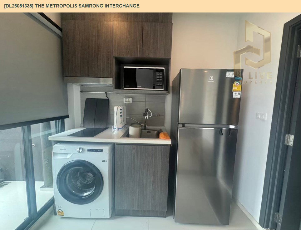 รูป DL26081337 ให้เช่าคอนโด เอลลิโอ เดล เนสท์ (Elio Del Nest) ใกล้ BTS อุดมสุข พร้อมเข้าอยู่ โทรด่วน 0638692663 LineID @952jdxxk - รูปที่ 5/5