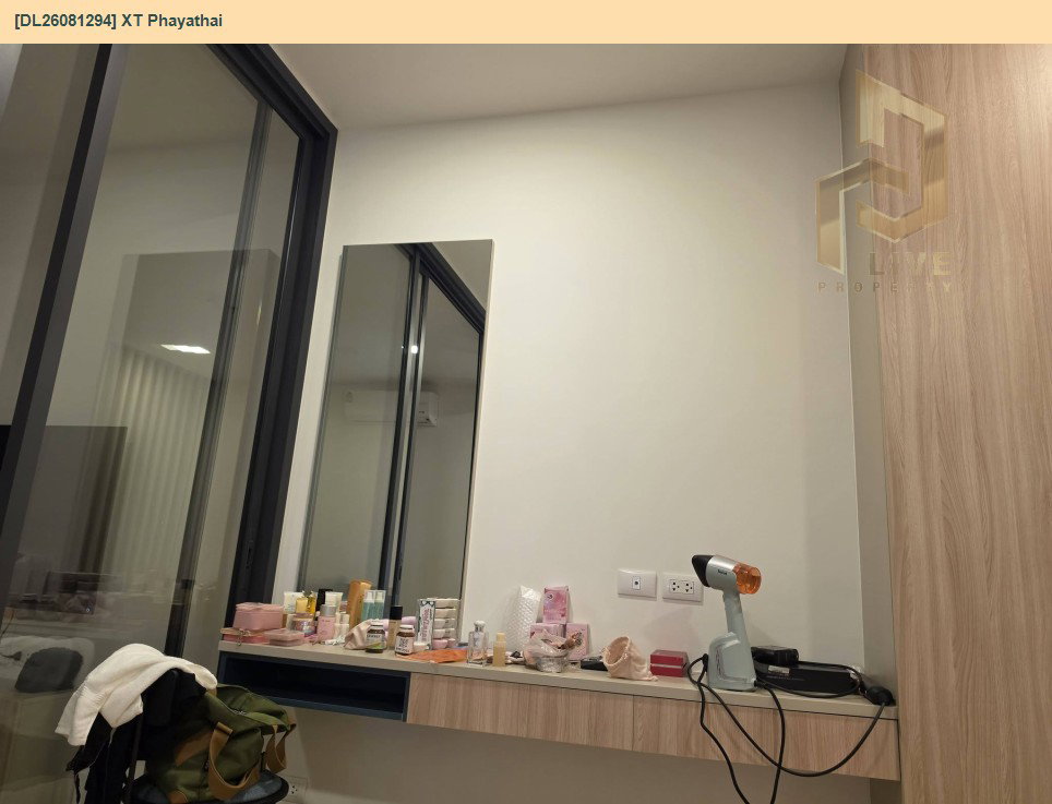 รูป DL26081294 ให้เช่าคอนโด เอ็กซ์ที พญาไท (XT PHAYATHAI) ใกล้ BTS พญาไท พร้อมเข้าอยู่ โทรด่วน 0653619502 LineID @952jdxxk - รูปที่ 7/13