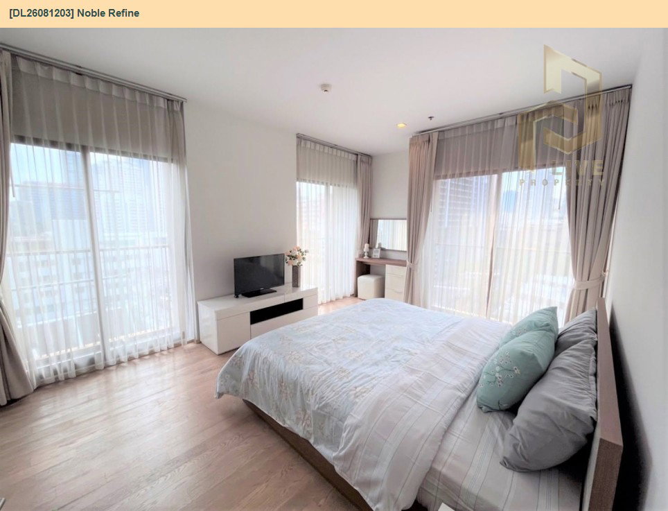 รูป DL26081203 ให้เช่าคอนโด โนเบิล รีไฟน์ (Noble Refine) ใกล้ BTS พร้อมพงษ์ พร้อมเข้าอยู่ โทรด่วน 0638692663 LineID @952jdxxk - รูปที่ 3/6