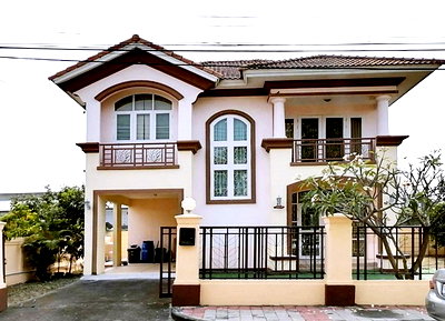 เช่าบ้านเดี่ยว วิทยาลัยเทคนิคกาญจนาภิเษกมหานคร : HU7710  บ้านเดี่ยวให้เช่า  หมู่บ้านภัสสร 10 ซอยสุวินทวงศ์ 21 กรุงเทพมหานคร