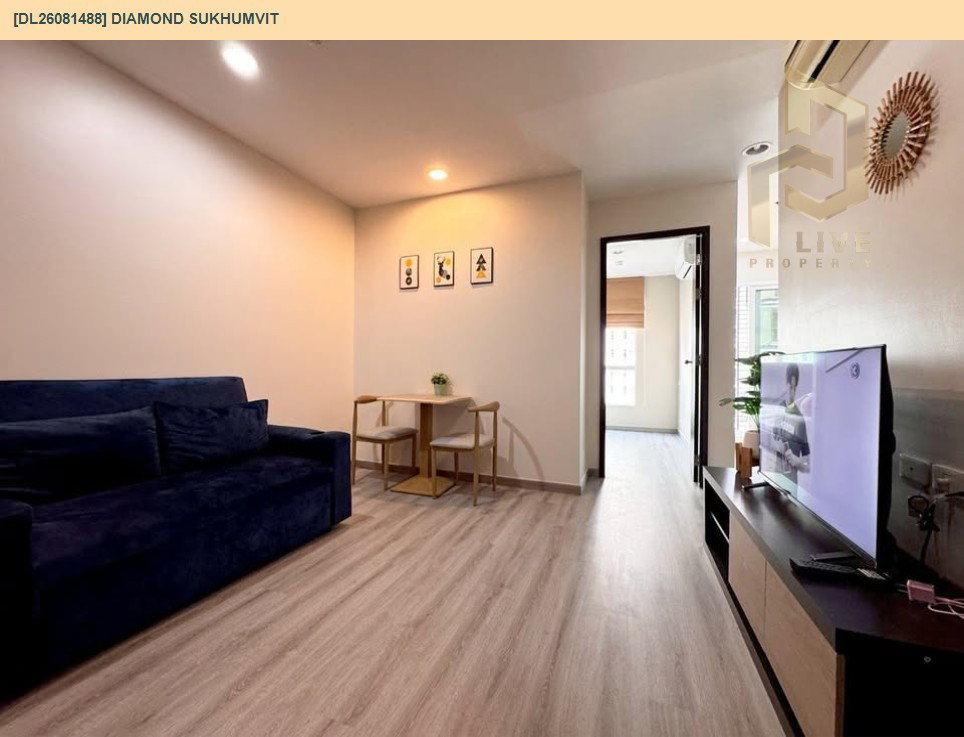 รูป DL26081488 ให้เช่าคอนโด ไดมอนด์ สุขุมวิท (Diamond Sukhumvit) ใกล้ BTS อ่อนนุช พร้อมเข้าอยู่ โทรด่วน 0614453194 LineID @952jdxxk - รูปที่ 7/9