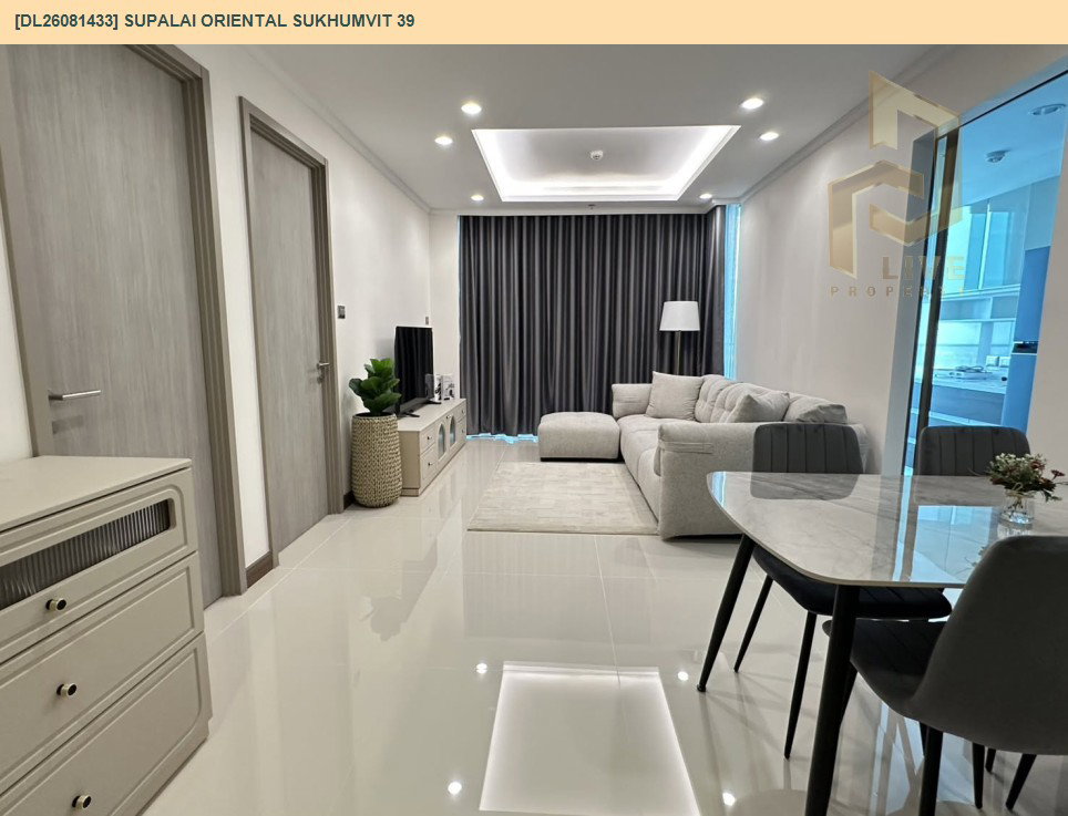 รูป DL26081433 ให้เช่าคอนโด ศุภาลัย โอเรียนทัล สุขุมวิท 39 (Supalai Oriental Sukhumvit 39) ใกล้ BTS พร้อมพงษ์ พร้อมเข้าอยู่ โทรด่วน 0638692663 LineID @952jdxxk - รูปที่ 14/16