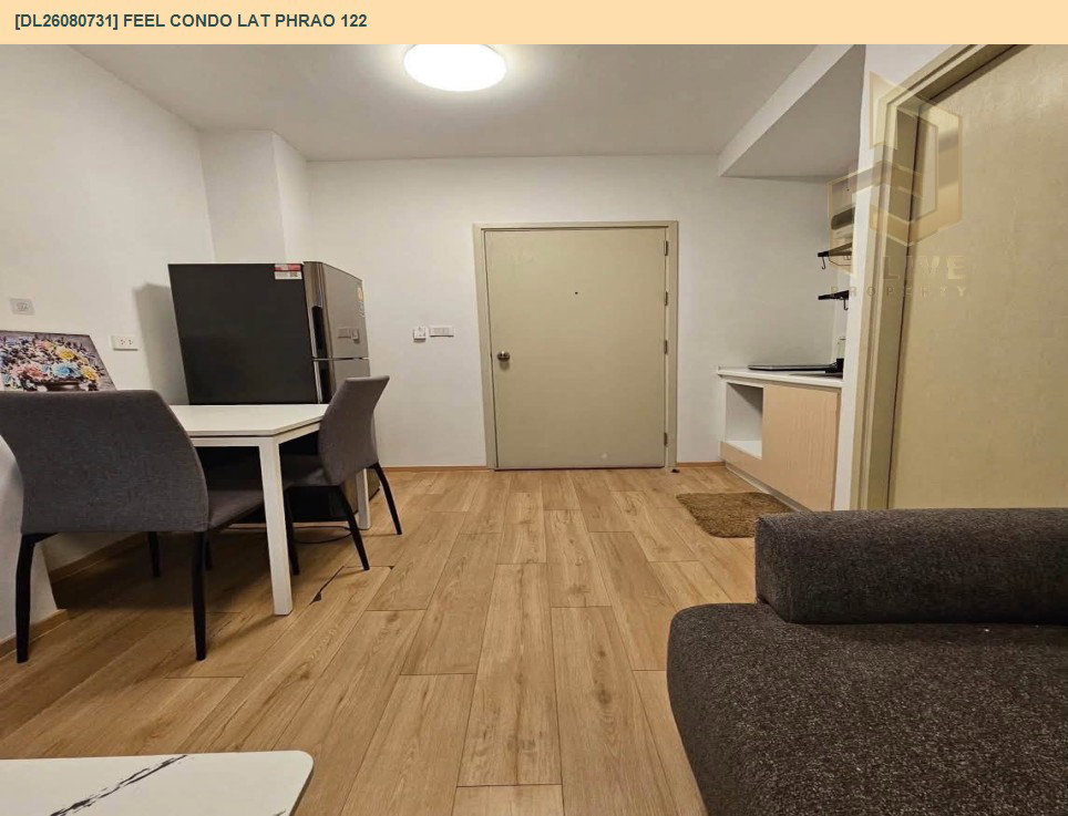 รูป DL26080731 ขายคอนโด ฟีล คอนโด ลาดพร้าว 122 (Feel Condo Lat Phrao 122) ใกล้ - พร้อมเข้าอยู่ โทรด่วน 0653619502 LineID @952jdxxk - รูปที่ 9/13