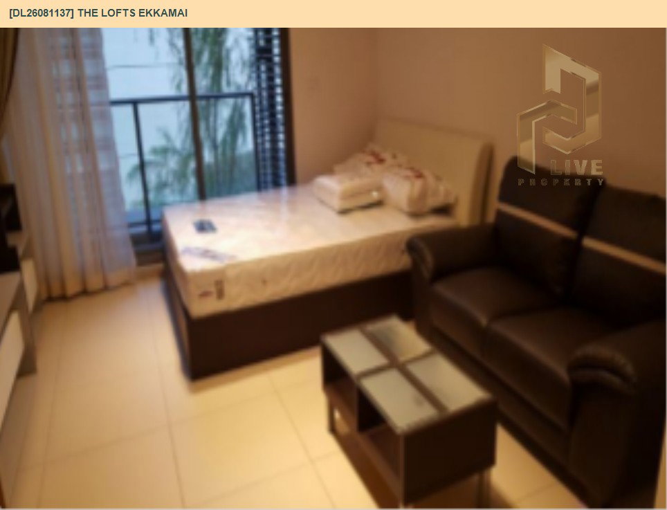 รูป DL26081137 ให้เช่าคอนโด เดอะ ล็อฟท์ เอกมัย (The Lofts Ekkamai) ใกล้ BTS เอกมัย พร้อมเข้าอยู่ โทรด่วน 0614453194 LineID @952jdxxk - รูปที่ 6/13