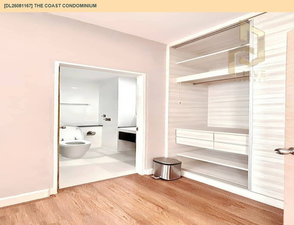 รูป DL26081167 ให้เช่าคอนโด เดอะ โคสต์ คอนโดมิเนียม (The Coast Condominium) ใกล้ BTS บางนา พร้อมเข้าอยู่ โทรด่วน 0653619502 LineID @952jdxxk - รูปที่ 15/21