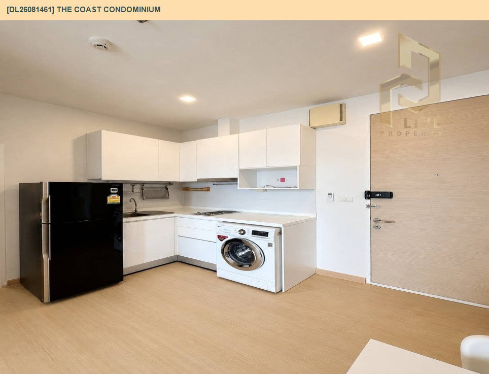 รูป DL26081461 ให้เช่าคอนโด เดอะ โคสต์ คอนโดมิเนียม (The Coast Condominium) ใกล้ BTS บางนา พร้อมเข้าอยู่ โทรด่วน 0614453194 LineID @952jdxxk - รูปที่ 5/8