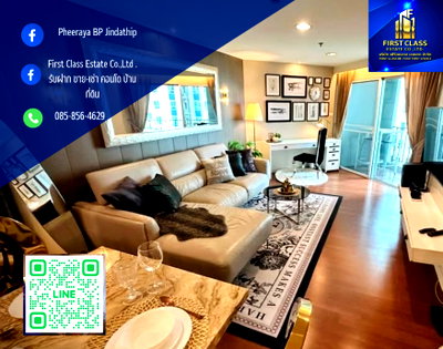 คอนโดให้เช่า : Ready to move in!! คอนโด Belle Grand Rama9 ใกล้ MRT และ Central Rama9  3 Bed 2 Bath