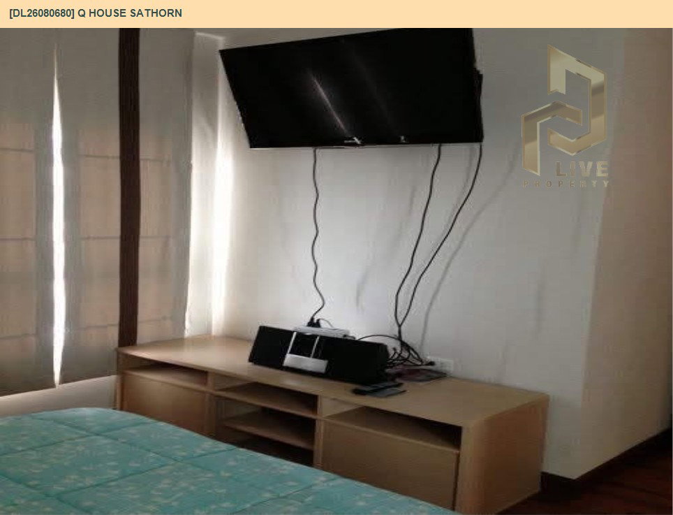 รูป DL26080680 ขายคอนโด คิว เฮ้าส์ คอนโด สาทร (Q House Sathorn) ใกล้ BTS กรุงธนบุรี พร้อมเข้าอยู่ โทรด่วน 0653619502 LineID @952jdxxk - รูปที่ 10/12