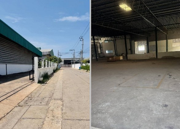 รูป ให้เช่าโกดังพร้อมสำนักงาน / พื้นที่ดิน 2 ไร่ 3 งาน / ทำเล ซอยสุนทรวิภาค ถนนตำหรุ-บางพลี / โครงการสุวรรณบุตร 1 / รถเทรลเลอร์ เข้าออกได้ - รูปที่ 7/7