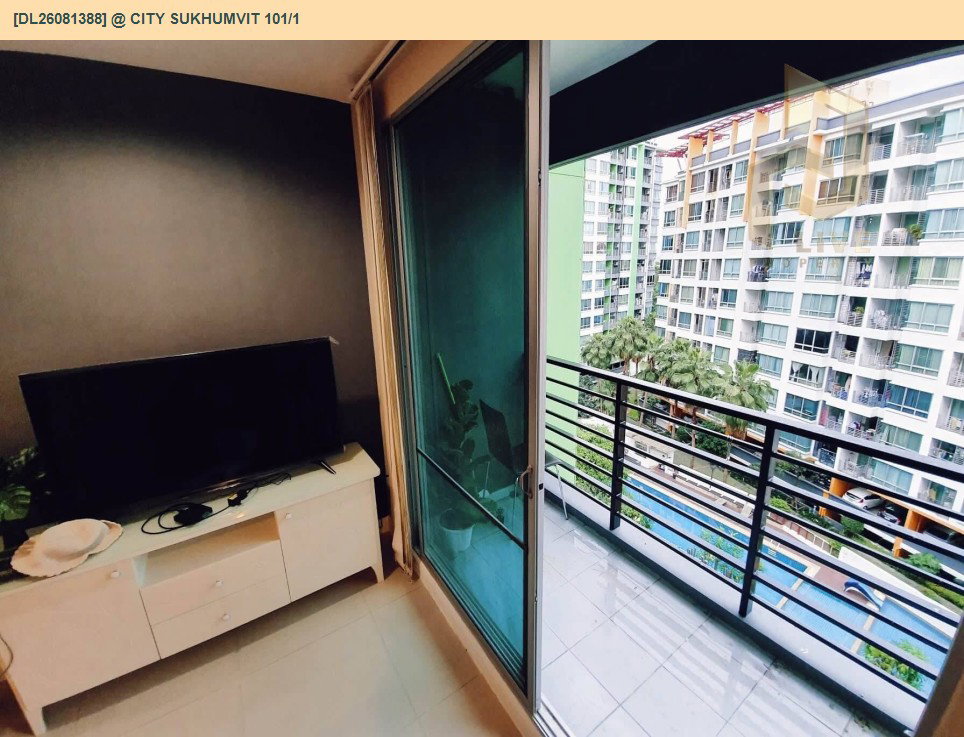 รูป DL26081388 ให้เช่าคอนโด แอท ซิตี้ สุขุมวิท 101/1 (@ City Sukhumvit 101/1) ใกล้ BTS ปุณณวิธี พร้อมเข้าอยู่ โทรด่วน 0638692663 LineID @952jdxxk - รูปที่ 5/13