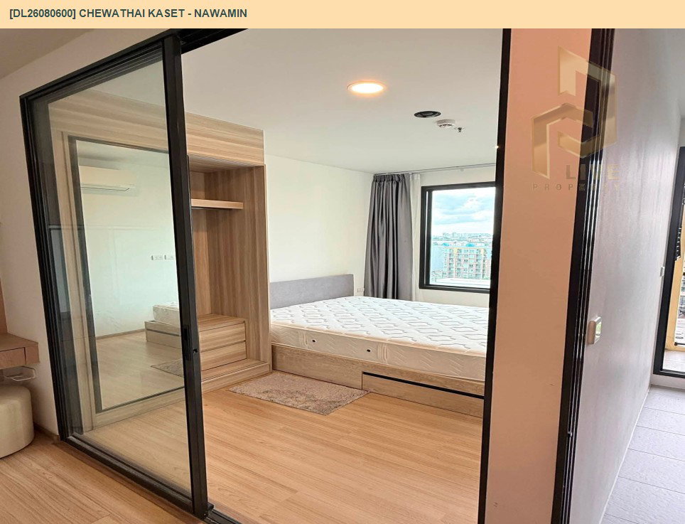 รูป DL26080600 ให้เช่าคอนโด ชีวาทัย เกษตร - นวมินทร์ (Chewathai Kaset - Nawamin) ใกล้ - พร้อมเข้าอยู่ โทรด่วน 0653619502 LineID @952jdxxk - รูปที่ 2/12