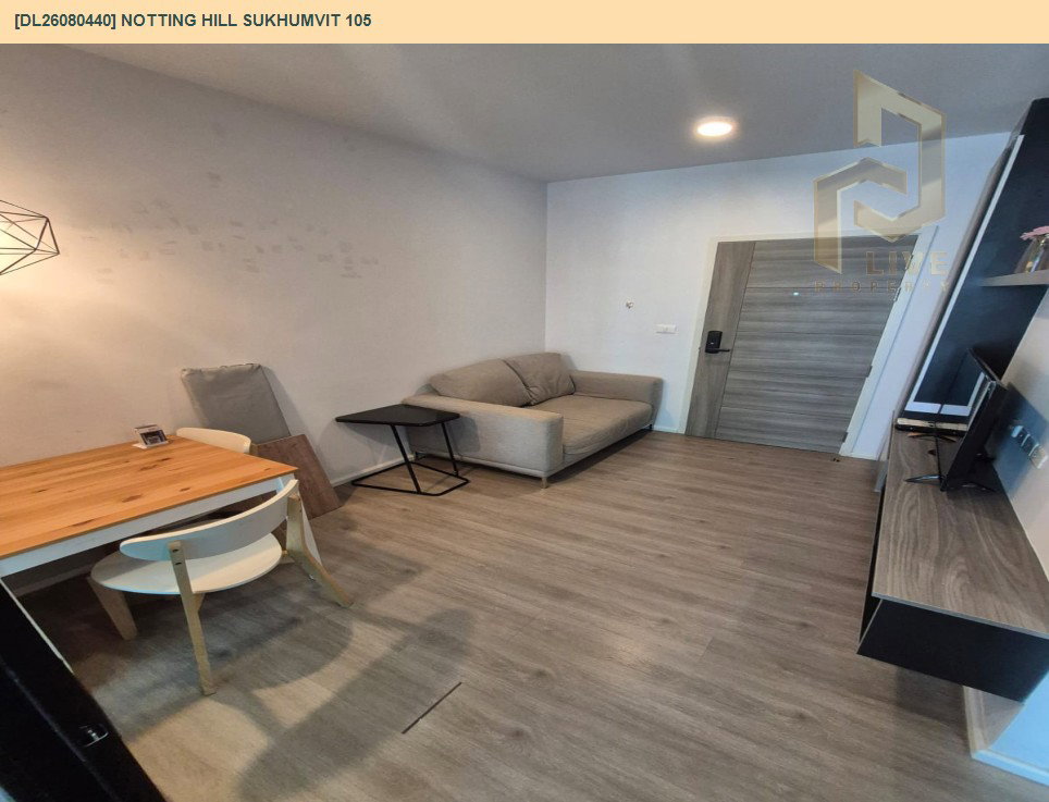 รูป DL26080440 ให้เช่าคอนโด น็อตติ้ง ฮิลล์ สุขุมวิท 105 (Notting Hill Sukhumvit 105) ใกล้ BTS แบริ่ง พร้อมเข้าอยู่ โทรด่วน 0653619502 LineID @952jdxxk - รูปที่ 5/21