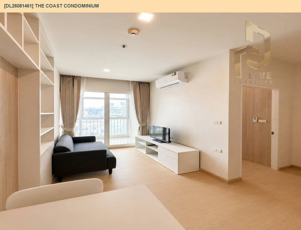 รูป DL26081461 ให้เช่าคอนโด เดอะ โคสต์ คอนโดมิเนียม (The Coast Condominium) ใกล้ BTS บางนา พร้อมเข้าอยู่ โทรด่วน 0614453194 LineID @952jdxxk - รูปที่ 2/8