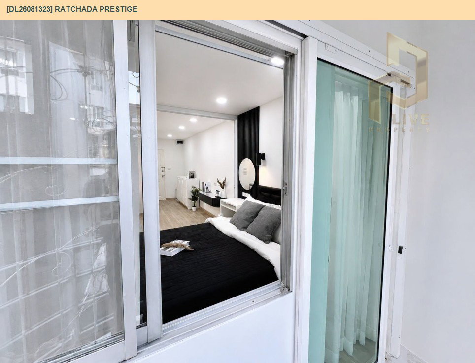 รูป DL26081323 ขายคอนโด รัชดา เพรสทีจ (Ratchada Prestige) ใกล้ - พร้อมเข้าอยู่ โทรด่วน 0614453194 LineID @952jdxxk - รูปที่ 12/13