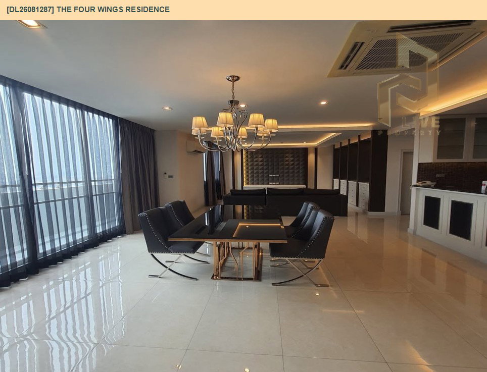 รูป DL26081287 ให้เช่าคอนโด เดอะ โฟร์ วิงส์ เรสสิเด้นส์ (The Four Wings Residence) ใกล้ AIRPORT RAIL LINK บ้านทับช้าง พร้อมเข้าอยู่ โทรด่วน 0653619502 LineID @952jdxxk - รูปที่ 13/16