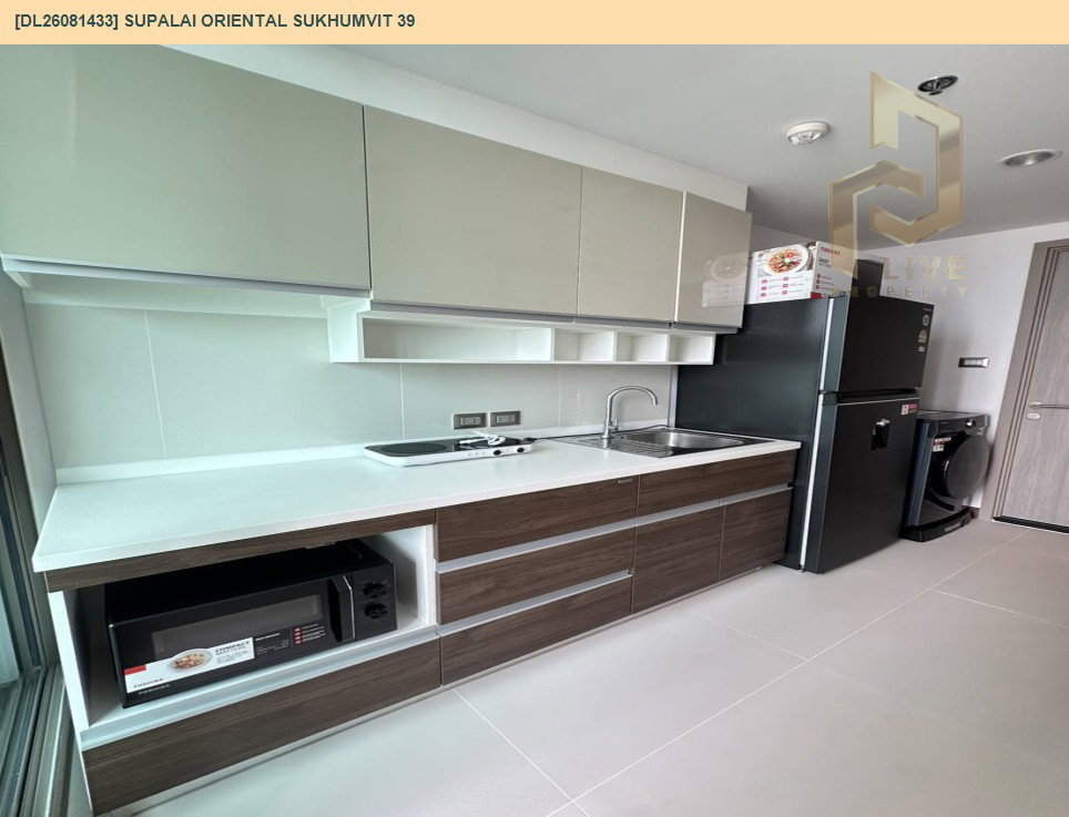 รูป DL26081433 ให้เช่าคอนโด ศุภาลัย โอเรียนทัล สุขุมวิท 39 (Supalai Oriental Sukhumvit 39) ใกล้ BTS พร้อมพงษ์ พร้อมเข้าอยู่ โทรด่วน 0638692663 LineID @952jdxxk - รูปที่ 16/16
