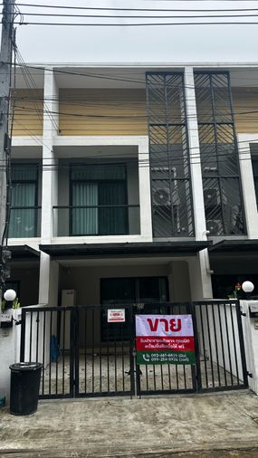 2-bed townhouse for sale, 131 sqm, 19.8 sq wah, Merit Place Donmuang
