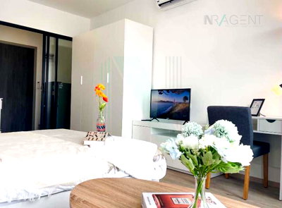 Condos for sale : 🔺 For Sell Condo THE RICH RAMA 9 - SRINAKARIN Building 1, Floor 20,Studio, Room size 25 sqm
