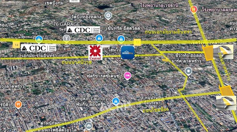 ขายที่ดิน 778 ตร.ว. เขตลาดพร้าว