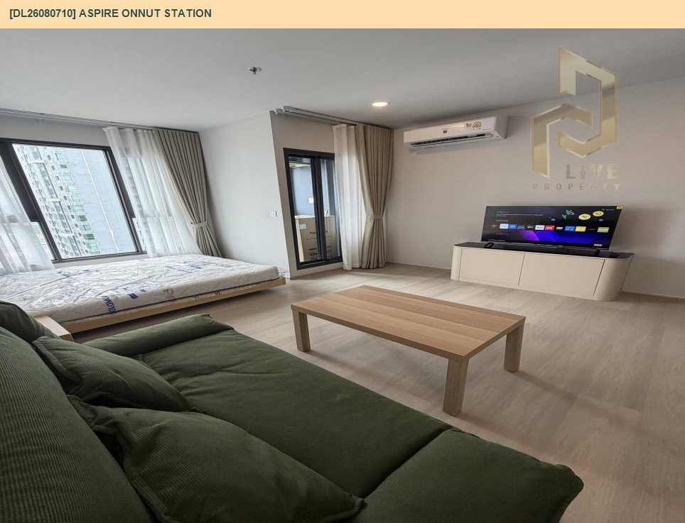 รูป DL26080710 ให้เช่าคอนโด แอสปาย อ่อนนุช สเตชั่น (Aspire Onnut Station) ใกล้ - พร้อมเข้าอยู่ โทรด่วน 0653619502 LineID @952jdxxk - รูปที่ 4/10