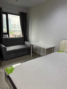 🔥For Sale, Below Market Price🔥Life Asoke-Rama 9, Studio 26 sq.m., 10th floor, south-facing, fully furnished, prime location near MRT Rama 9