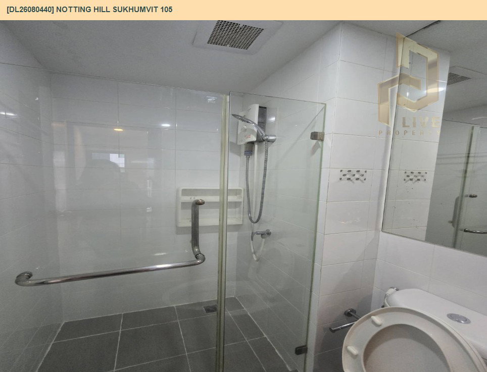 รูป DL26080440 ให้เช่าคอนโด น็อตติ้ง ฮิลล์ สุขุมวิท 105 (Notting Hill Sukhumvit 105) ใกล้ BTS แบริ่ง พร้อมเข้าอยู่ โทรด่วน 0653619502 LineID @952jdxxk - รูปที่ 12/21