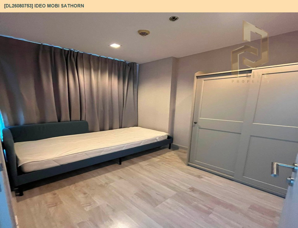 รูป DL26080753 ให้เช่าคอนโด ไอดีโอ โมบิ สาทร (IDEO Mobi Sathorn) ใกล้ BTS กรุงธนบุรี พร้อมเข้าอยู่ โทรด่วน 0653619502 LineID @952jdxxk - รูปที่ 6/8