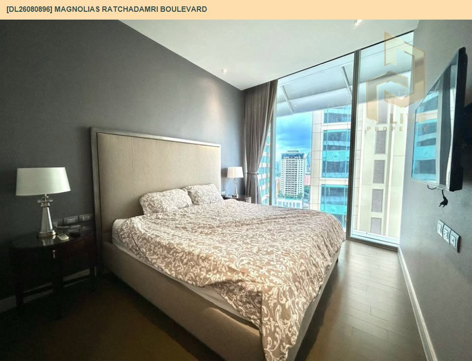รูป DL26080896 ให้เช่าคอนโด แมกโนเลียส์ ราชดำริ บูเลอวาร์ด (Magnolias Ratchadamri Boulevard) ใกล้ BTS ราชดำริ พร้อมเข้าอยู่ โทรด่วน 0653619502 LineID @952jdxxk - รูปที่ 2/8