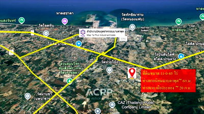 Land for sale RIL Industrial Estate : Land for Sale on Chaklukya Road, Rayong (00147593) 