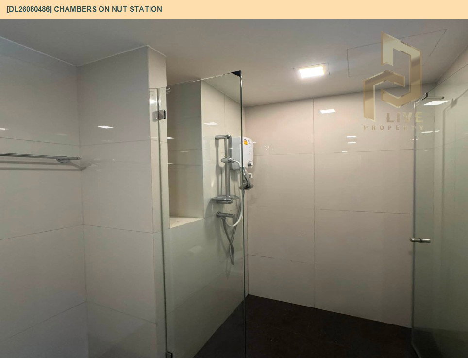 รูป DL26080486 ให้เช่าคอนโด แชมเบอร์ส อ่อนนุช สเตชั่น (Chambers On Nut Station) ใกล้ BTS อ่อนนุช พร้อมเข้าอยู่ โทรด่วน 0653619502 LineID @952jdxxk - รูปที่ 6/6