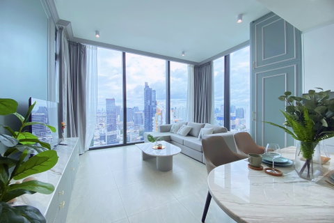 รูปภาพ 🔥เช่าด่วน !!🔥Tait Sathorn 12, 1 ห้องนอน, 1 ห้องน้ำ, ชั้นสูง 31++, ห้องอยู่ทางทิศเหนือ !! Code C20260800019 แต่งครบ, พร้อมเข้าอยู่ 📣📣