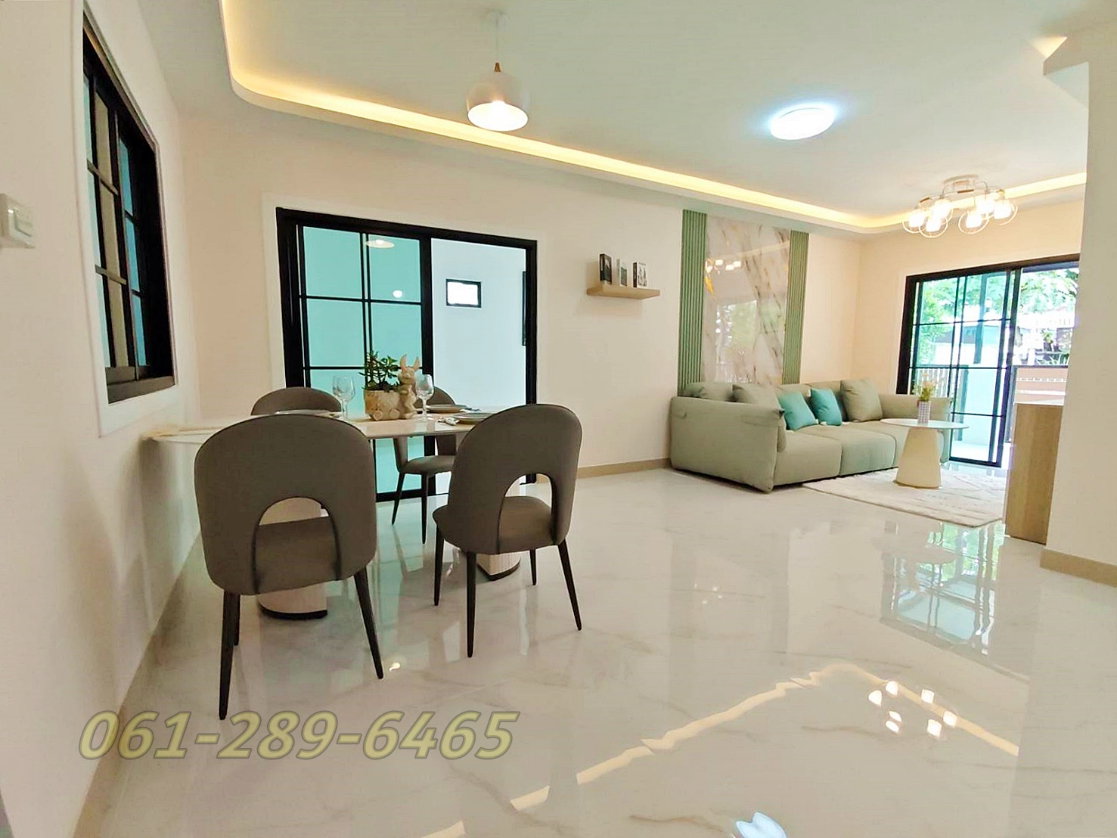 รูป MO. บ้านหลังริม 4 ห้องนอน 3 น้ำ #หมู่บ้าน พฤกษา วิลล์ 33 ปิ่นเกล้า วงแหวน พระราม 5 ใกล้โลตัส พลัสมอลล์ บางใหญ่ - รูปที่ 12/28
