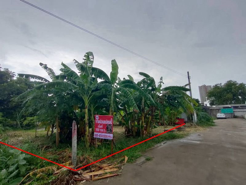 รูป 🎄🎄(ขาย) ที่ดินเปล่า ถมแล้ว 100 ตรว.   📍 ซอยงบประมาณ 17, ถ.ติวานนท์–ปากเกร็ด 34  - รูปที่ 9/13