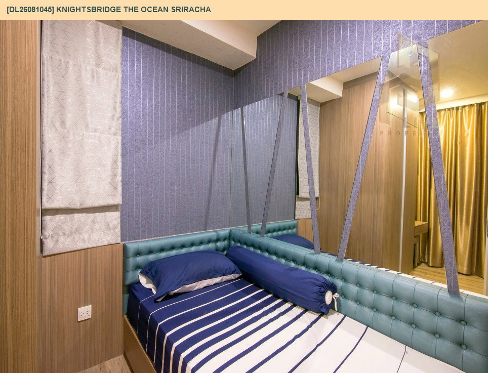 รูป DL26081045 ให้เช่าคอนโด ไนท์บริดจ์ ดิ โอเชี่ยน ศรีราชา (Knightsbridge the Ocean Sriracha) ใกล้ - พร้อมเข้าอยู่ โทรด่วน 0614453194 LineID @952jdxxk - รูปที่ 11/14