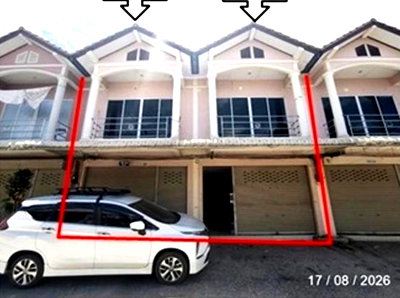Shophouses for sale Chonburi : SHOP HOUSE 75 Sq.w. Bang Lamung Chonburi for 7M