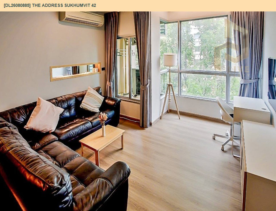 รูป DL26080885 ให้เช่าคอนโด ดิ แอดเดรส สุขุมวิท 42 (The Address Sukhumvit 42) ใกล้ BTS เอกมัย พร้อมเข้าอยู่ โทรด่วน 0653619502 LineID @952jdxxk - รูปที่ 4/12