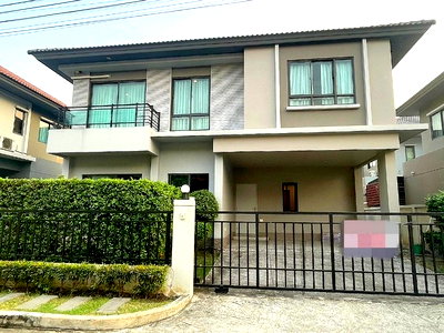 Houses for rent Suwannaphum International Airport : 			HU7740 Detached House For Rent  Life Bangkok Boulevard Wongwaen-Rama 9          