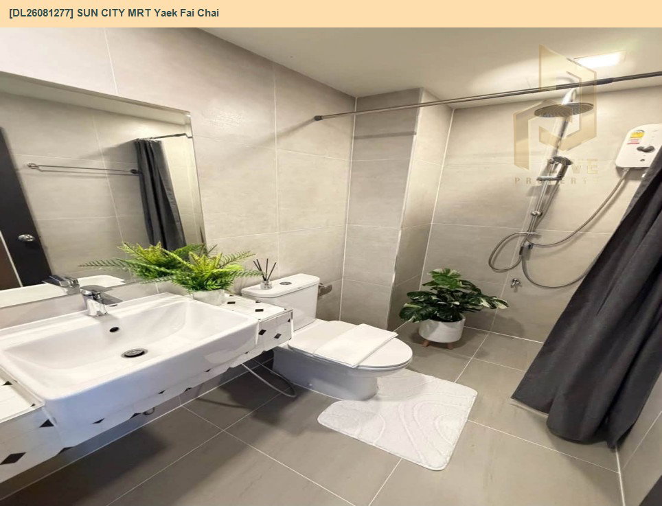 รูป DL26081277 ขายคอนโด ซัน ซิตี้ MRT แยกไฟฉาย (SUN CITY MRT Yaek Fai Chai) ใกล้ MRT แยกไฟฉาย พร้อมเข้าอยู่ โทรด่วน 0653619502 LineID @952jdxxk - รูปที่ 7/15