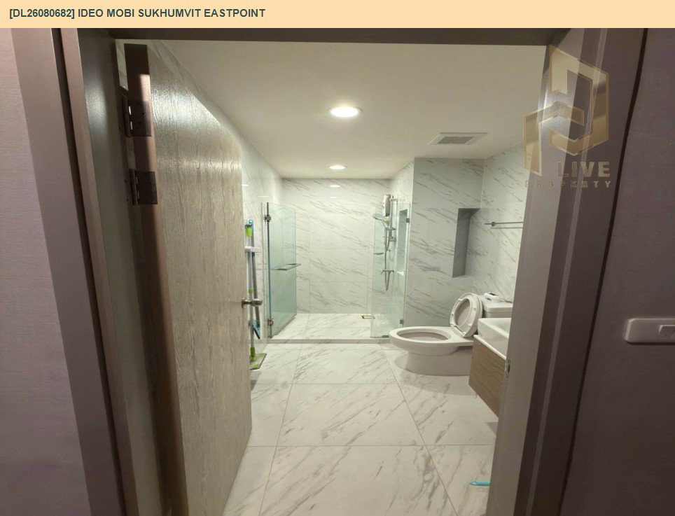 รูป DL26080682 ให้เช่าคอนโด ไอดีโอ โมบิ สุขุมวิท อีสต์พอยท์ (IDEO Mobi Sukhumvit Eastpoint) ใกล้ BTS บางนา พร้อมเข้าอยู่ โทรด่วน 0638692663 LineID @952jdxxk - รูปที่ 10/11