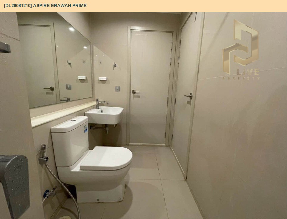 รูป DL26081210 ขายคอนโด แอสปาย เอราวัณ ไพร์ม (Aspire Erawan Prime) ใกล้ BTS ช้างเอราวัณ พร้อมเข้าอยู่ โทรด่วน 0614453194 LineID @952jdxxk - รูปที่ 8/8