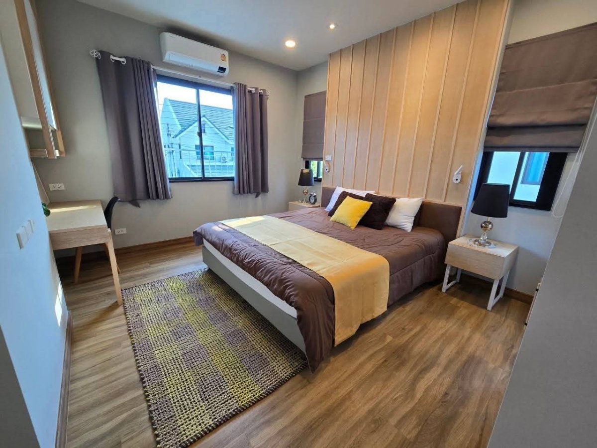 รูป บ้านว่างให้เช่า หมู่บ้านเกรซแลนด์ ตรงข้ามโรงเรียนนานาชาติเกรซ หางดง เชียงใหม่ (R1467) T.0946511456 - รูปที่ 6/16