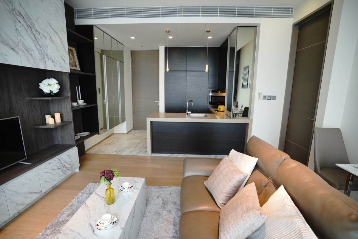 รูป 📍ให้เช่า Saladaeng One | Ultra Luxury 1 Bedroom 58 ตร.ม. วิวสวนลุมพินีพาโนรามา พร้อมเข้าอยู่ - รูปที่ 9/11